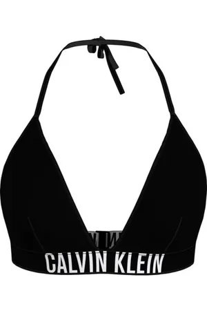 Calvin Klein Dame, Svømmetøy, Svart, L