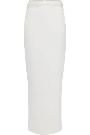 Elisabetta Franchi Dame, Skjørt, Hvit, L