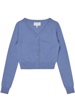 Munthe Dame, Strikkevarer, Blå, 2XL