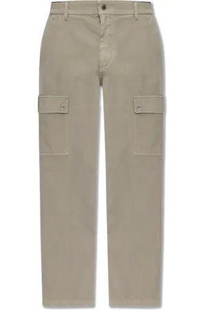 Burberry Herre, Bukser, Grå, L