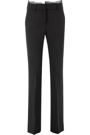 ERMANNO SCERVINO Dame, Bukser, Svart, M
