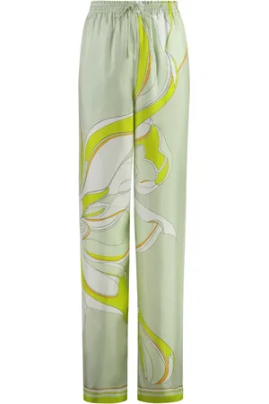 Tory Burch Dame, Bukser, Grønn, M