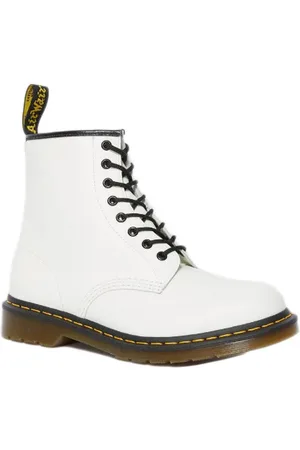 Dr. Martens Dame, Sko, Hvit, 38 EU