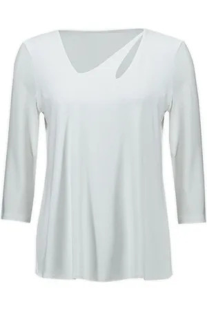 Joseph Ribkoff Dame, Bluser & Skjorter, Hvit, L