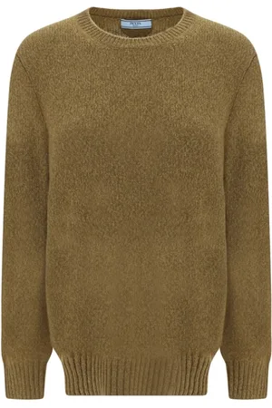 Prada Dame, Strikkevarer, Grønn, M