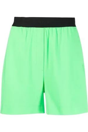 Msgm Dame, Shorts, Grønn, S