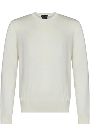 Tom Ford Herre, Strikkevarer, Hvit, M