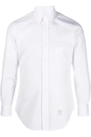 Thom Browne Herre, Skjorter, Hvit, L