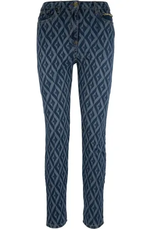 Elisabetta Franchi Dame, Jeans, Blå, W29