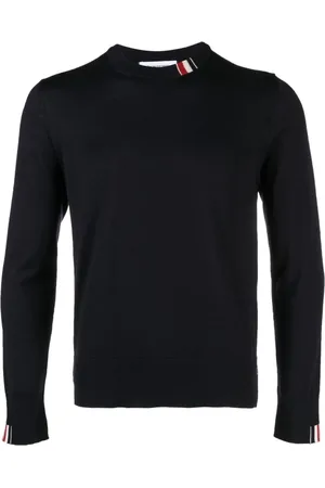 Thom Browne Herre, Strikkevarer, Blå, L