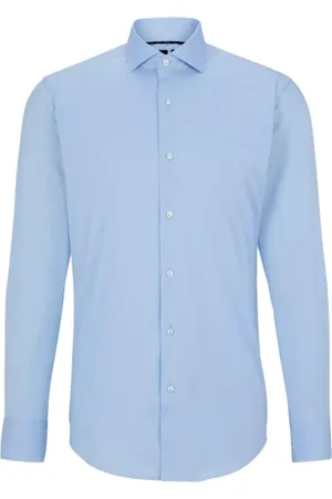 HUGO BOSS Herre, Skjorter, Blå, S