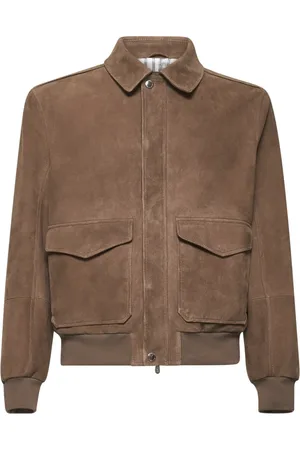 Brunello Cucinelli Herre, Jakker, Brun, 2XL