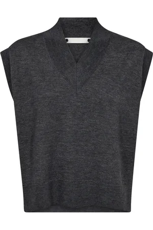 Co`Couture Dame, Strikkevarer, Grå, XS