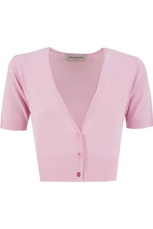 ERMANNO SCERVINO Dame, Strikkevarer, Rosa, S