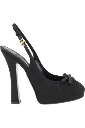 Dolce & Gabbana Dame, Sko, Svart, 37 1/2 EU
