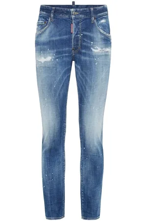 Dsquared2 Herre, Jeans, Blå, 3XL