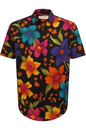 Saint Laurent Herre, Skjorter, Flerfarget, M