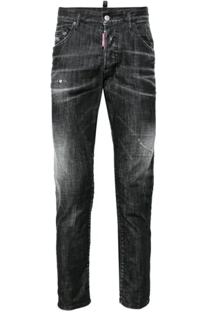 Dsquared2 Herre, Jeans, Svart, L