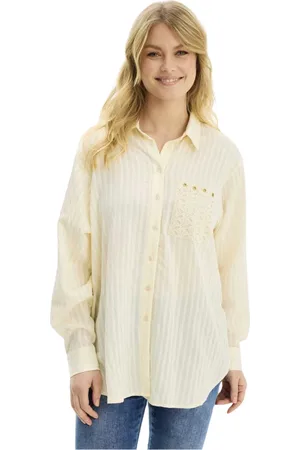 In Front Dame, Bluser & Skjorter, , 2XL