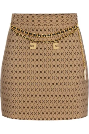 Elisabetta Franchi Dame, Skjørt, Brun, M