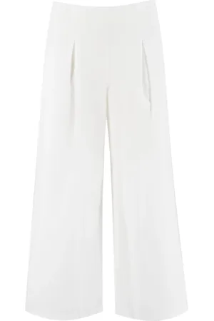 ERMANNO SCERVINO Dame, Bukser, Hvit, S