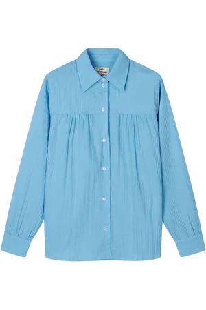 Mads Norgaard Dame, Bluser & Skjorter, Blå, S