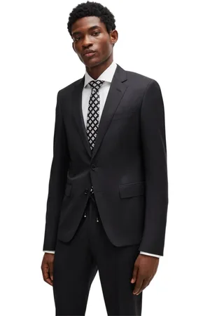 HUGO BOSS Herre, Jakker, Svart, 3XL