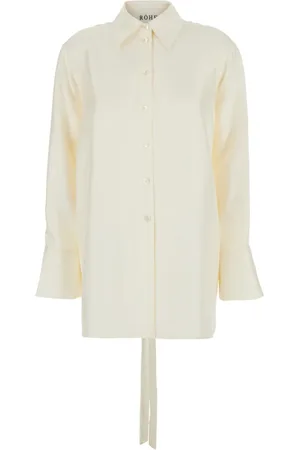 Rohe Dame, Bluser & Skjorter, Hvit, S
