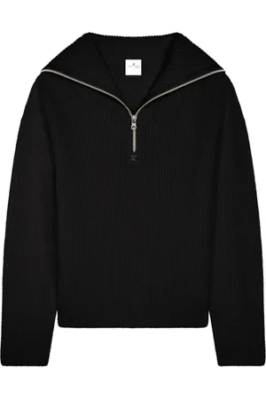 Courrèges Herre, Strikkevarer, Svart, L