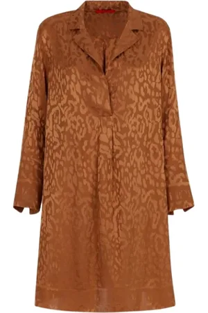 Carolina Herrera Dame, Kjoler, Brun, XS