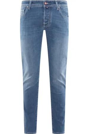 Jacob Cohen Herre, Jeans, Blå, W34