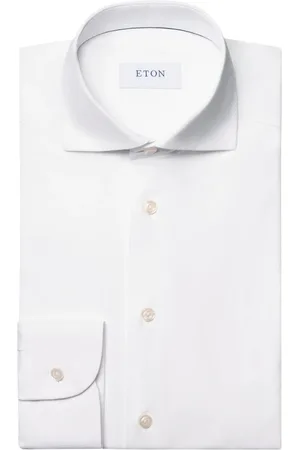 Eton Herre, Skjorter, Hvit, L