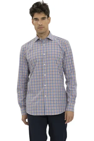 Ermenegildo Zegna Herre, Skjorter, Blå, XL