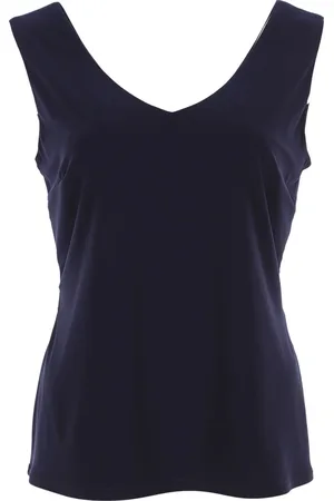 Joseph Ribkoff Dame, Topper, Blå, 4XL