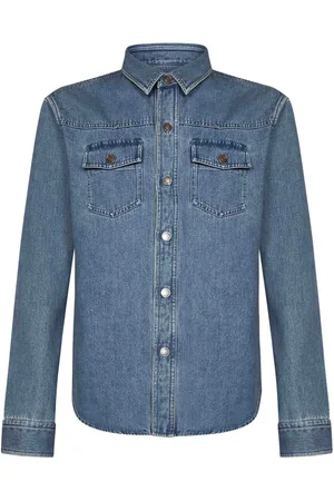 Tom Ford Herre, Skjorter, Blå, L