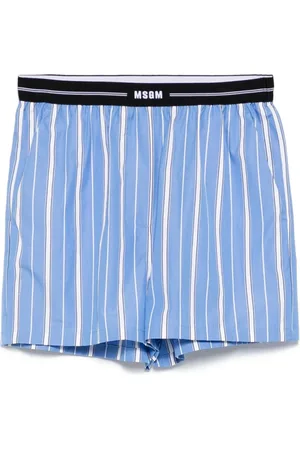 Msgm Dame, Shorts, Blå, M