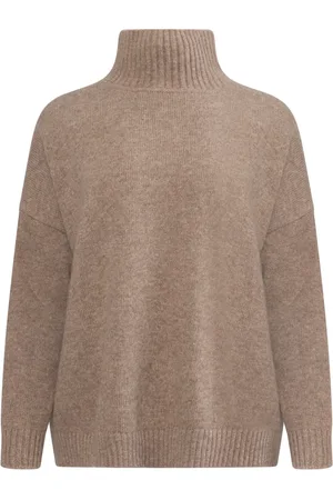 Max Mara Dame, Strikkevarer, Brun, M