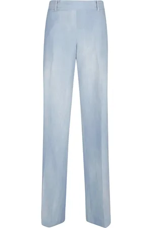 ERMANNO SCERVINO Dame, Bukser, Blå, S