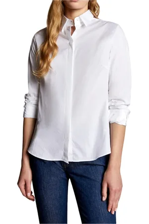 FAY Dame, Bluser & Skjorter, Hvit, M