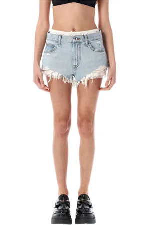 Alexander Wang Dame, Shorts, Blå, W27