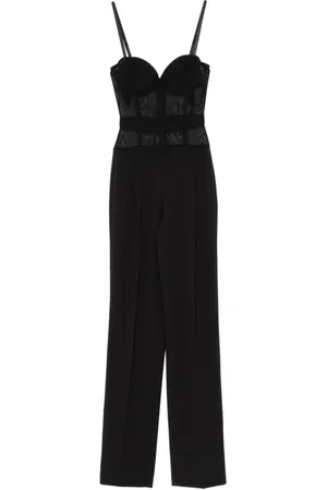 Elisabetta Franchi Dame, Jumpsuits & Playsuits, Svart, M