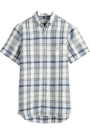 GANT Herre, Skjorter, Flerfarget, M