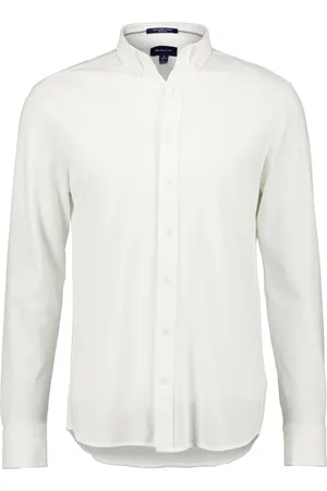 GANT Herre, Skjorter, Hvit, XL