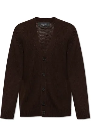 Dsquared2 Herre, Strikkevarer, Brun, S