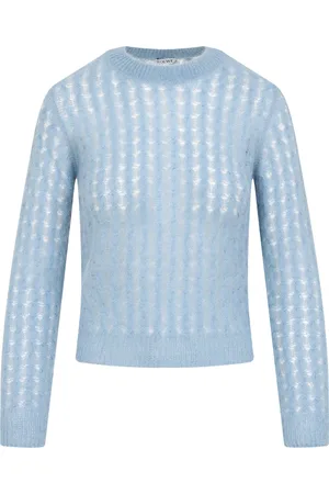 Loewe Dame, Strikkevarer, Blå, M