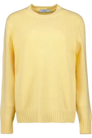 Prada Dame, Strikkevarer, Gul, M