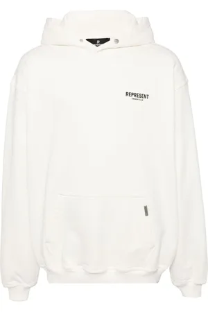 Represent Herre, Gensere & Hettegensere, Hvit, M