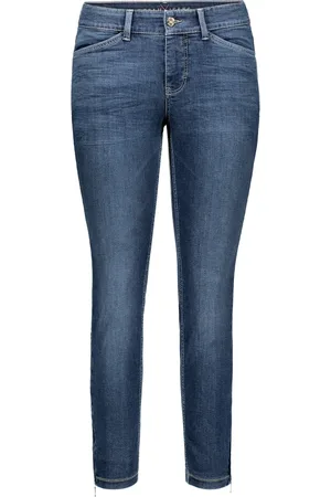Mac Dame, Jeans, Blå, 2XS