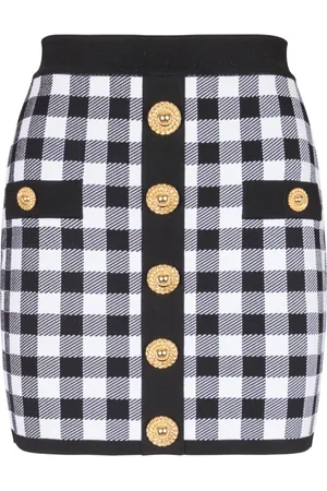 Balmain Dame, Skjørt, Svart, M