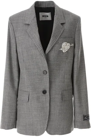 Msgm Dame, Jakker, Grå, M